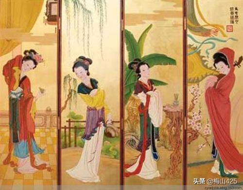 中国四大美人_中国四大美人照片